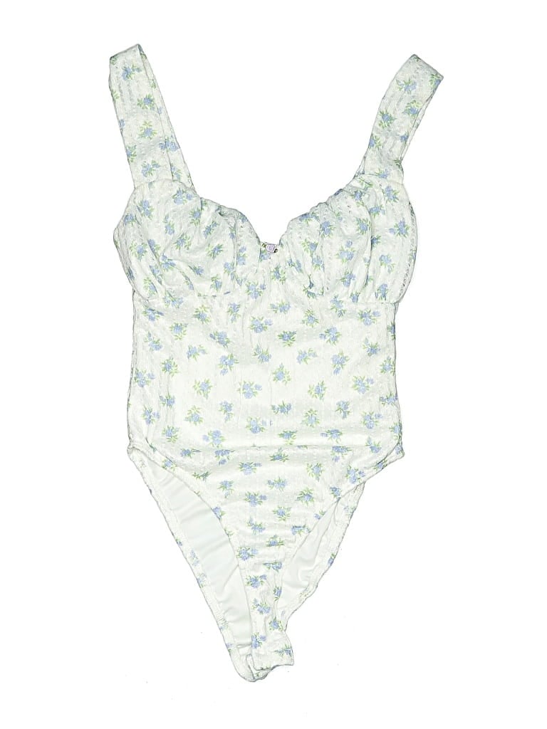 Pre-owned Princess Polly Bodysuit In White