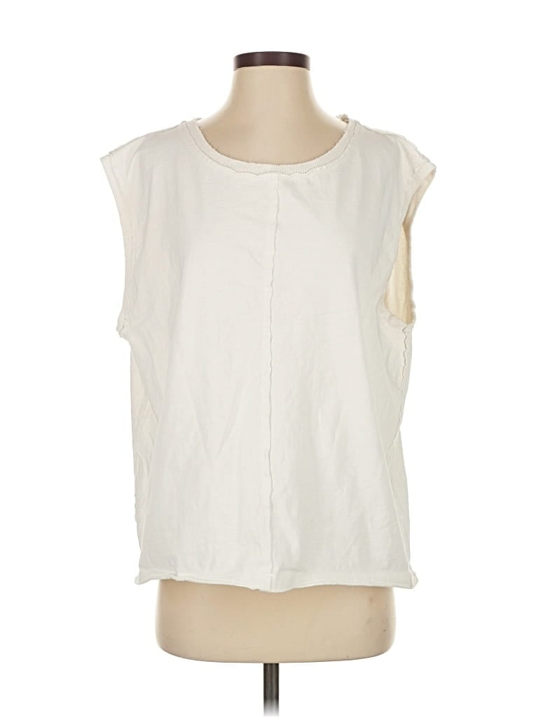 Pre-owned We The Free Sleeveless T-shirt In White