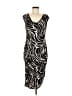 Nine Britton Animal Print Black Cocktail Dress Size M - photo 1