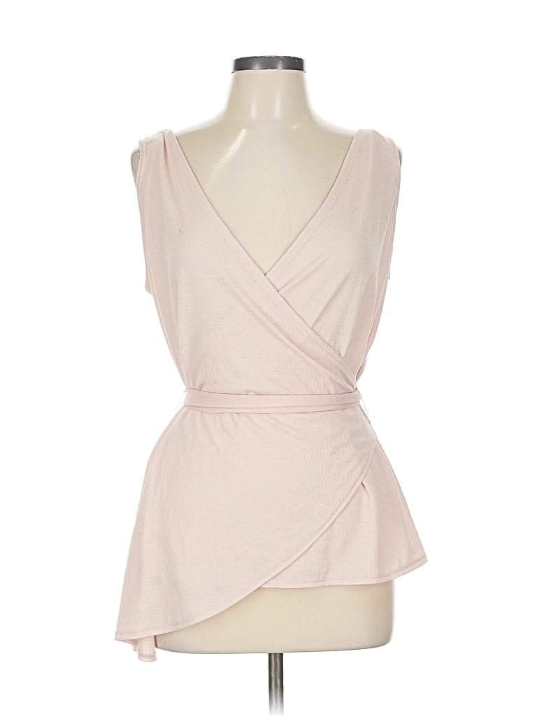 Pre-owned Rachel Rachel Roy Sleeveless Blouse In Brown