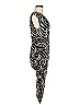 Nine Britton Animal Print Black Cocktail Dress Size M - photo 4