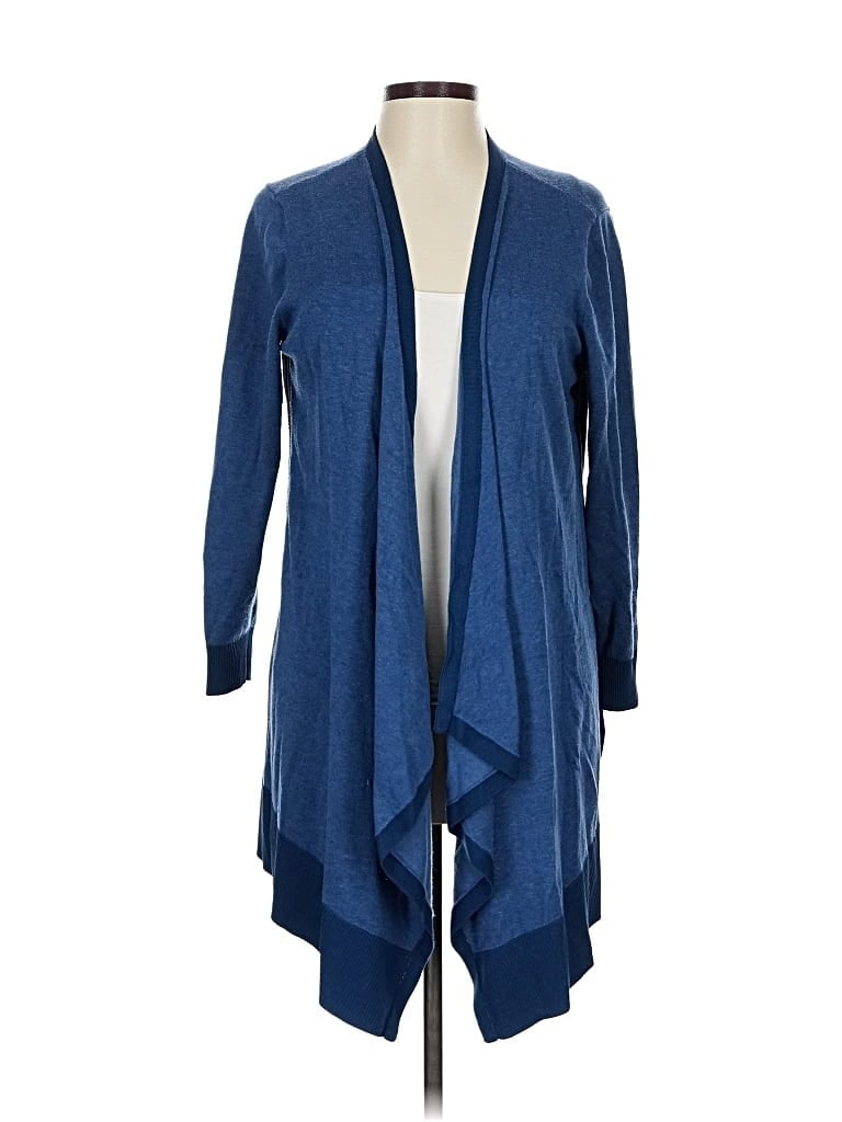 Pre-owned Chico's Cardigan Sweater In Blue