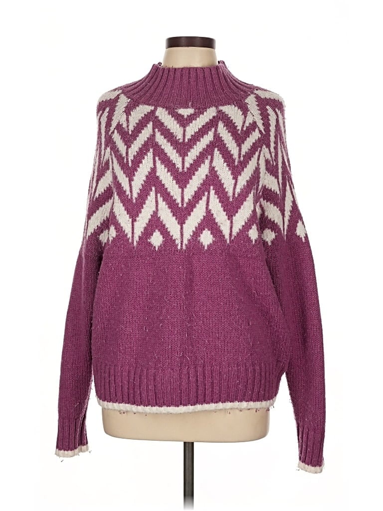 Pre-owned A New Day Pullover Sweater In Purple