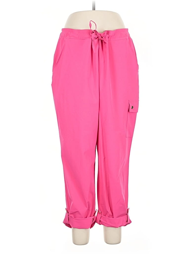 Pre-owned Zenergy By Chico's Casual Pants In Pink