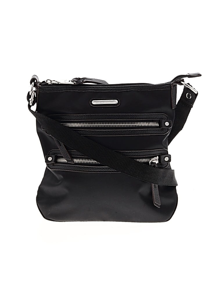Pre-owned Dana Buchman Crossbody Bag In Black