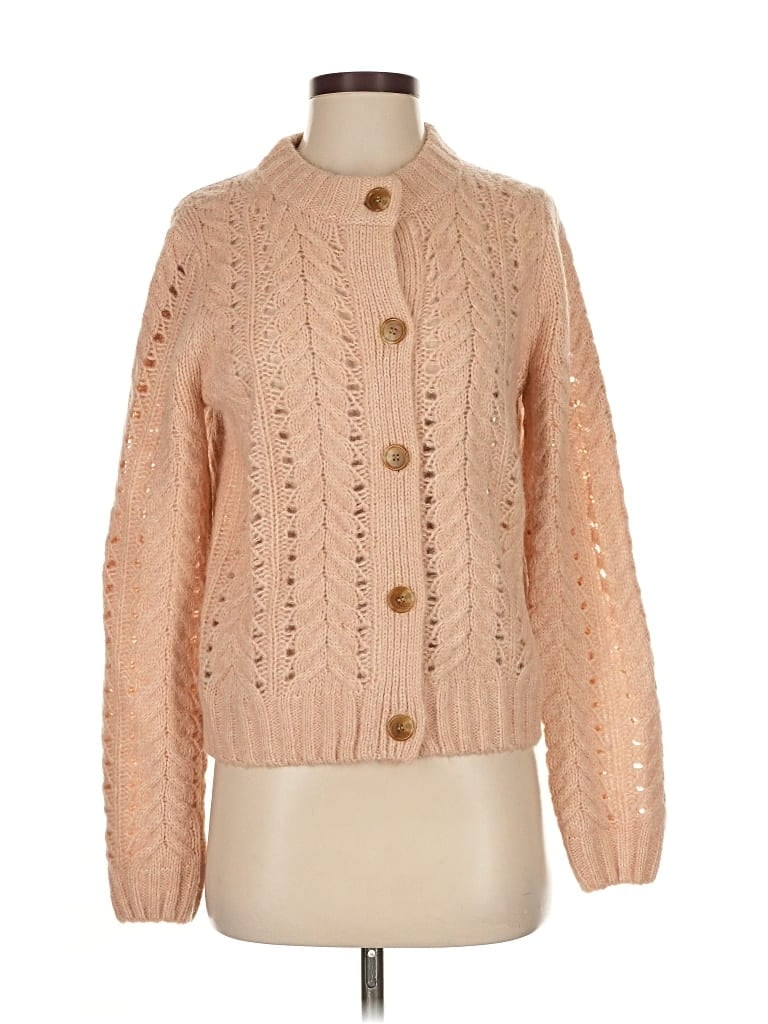 Pre-owned Point Sur Cardigan Sweater In Brown