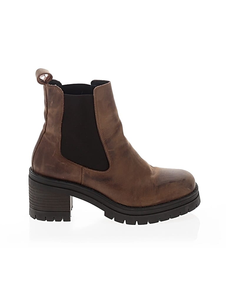 Pre-owned Miz Mooz Boots In Brown