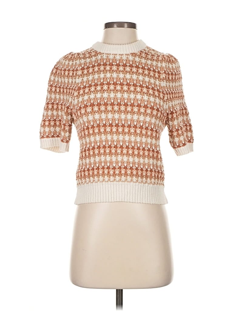 Pre-owned Universal Thread Pullover Sweater In White