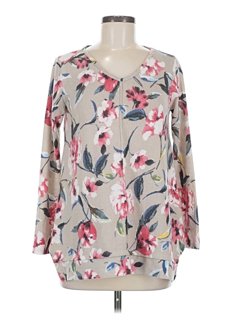 Pre-owned Soft Surroundings Cardigan Sweater In White