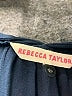 Rebecca Taylor 100% Viscose Solid Blue Jumpsuit Size 6 - photo 4