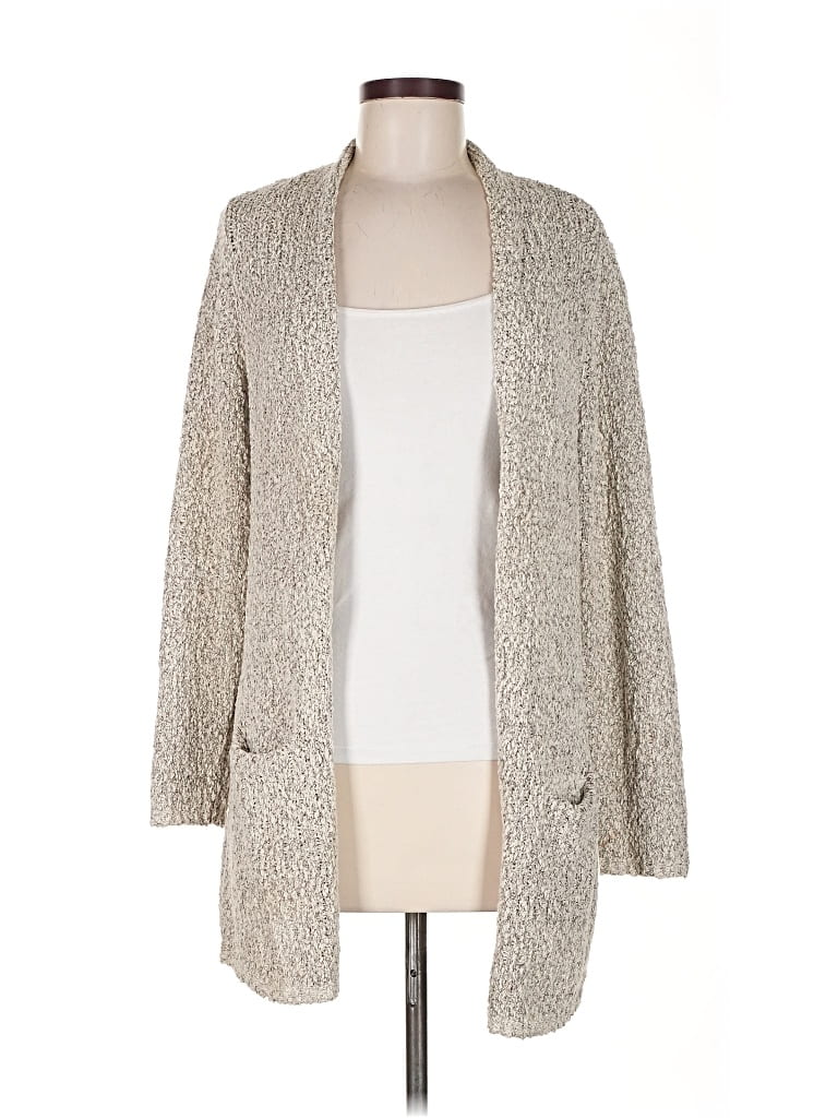 Pre-owned Jones New York Signature Cardigan Sweater In Brown