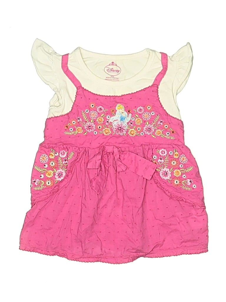 Pre-owned Disney Kids' Dress In Pink