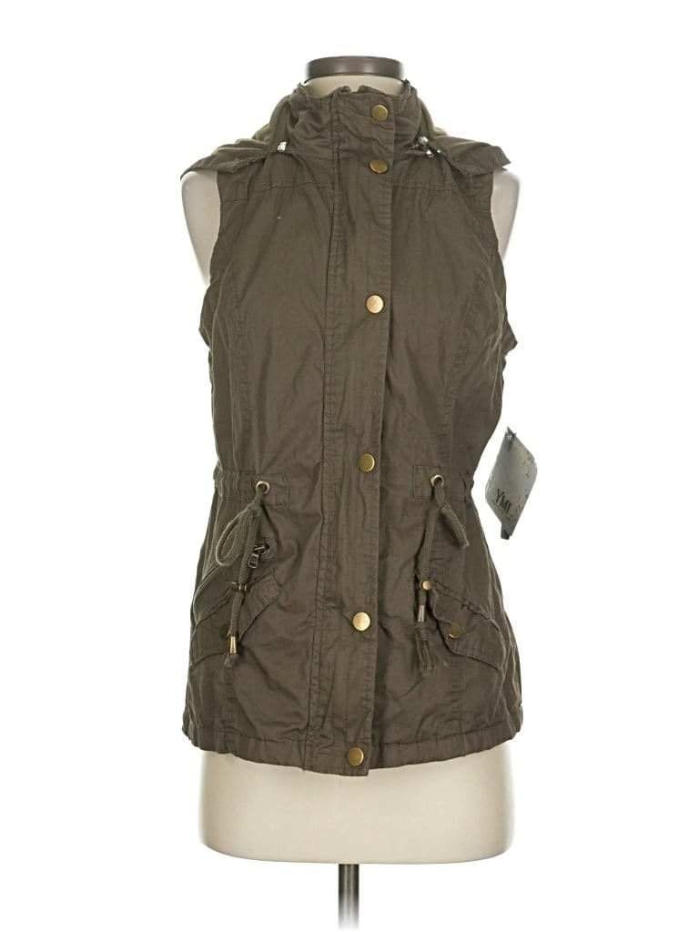 Pre-owned Ymi Vest In Brown