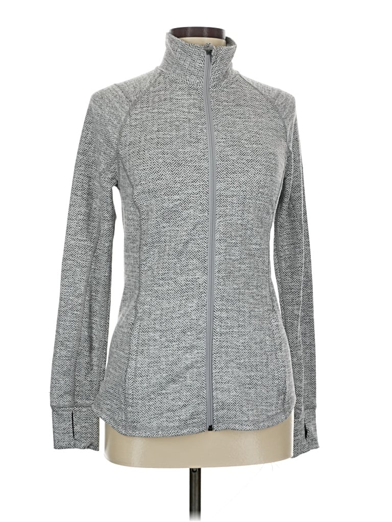 Pre-owned Active By Old Navy Cardigan Sweater In Gray