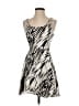 Express Animal Print Ivory Cocktail Dress Size S - photo 1
