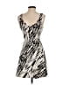 Express Animal Print Ivory Cocktail Dress Size S - photo 2