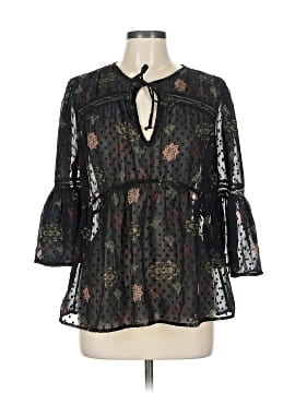 Lucky Brand 3/4 Sleeve Blouse