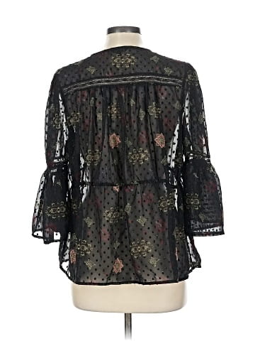 Lucky Brand 3/4 Sleeve Blouse (view 2)