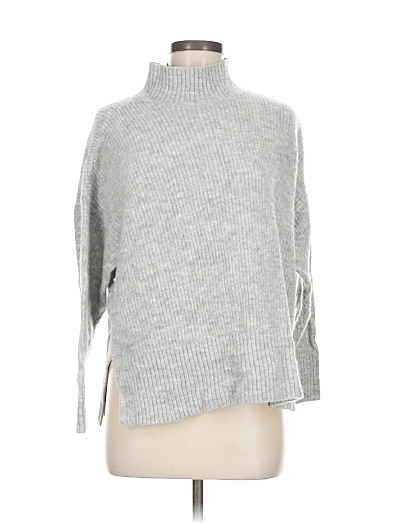 DIVIDED BY H&M Pre-owned Turtleneck Sweater In Gray