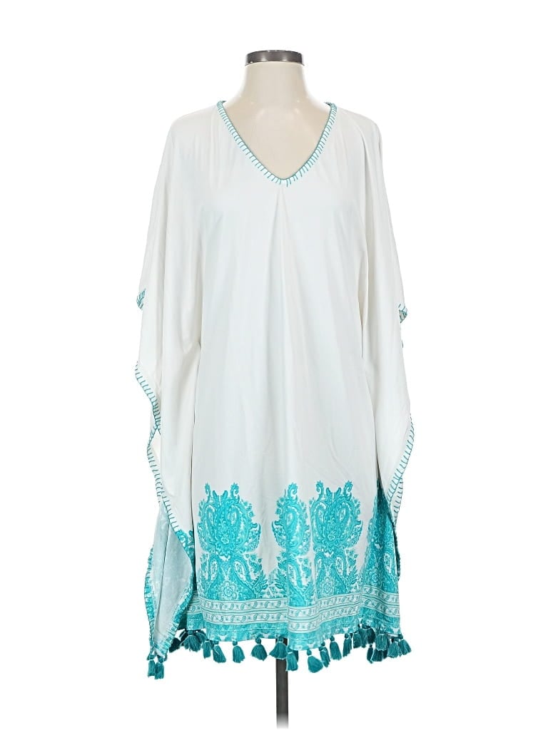 Pre-owned Cabana Life Casual Dress In Blue