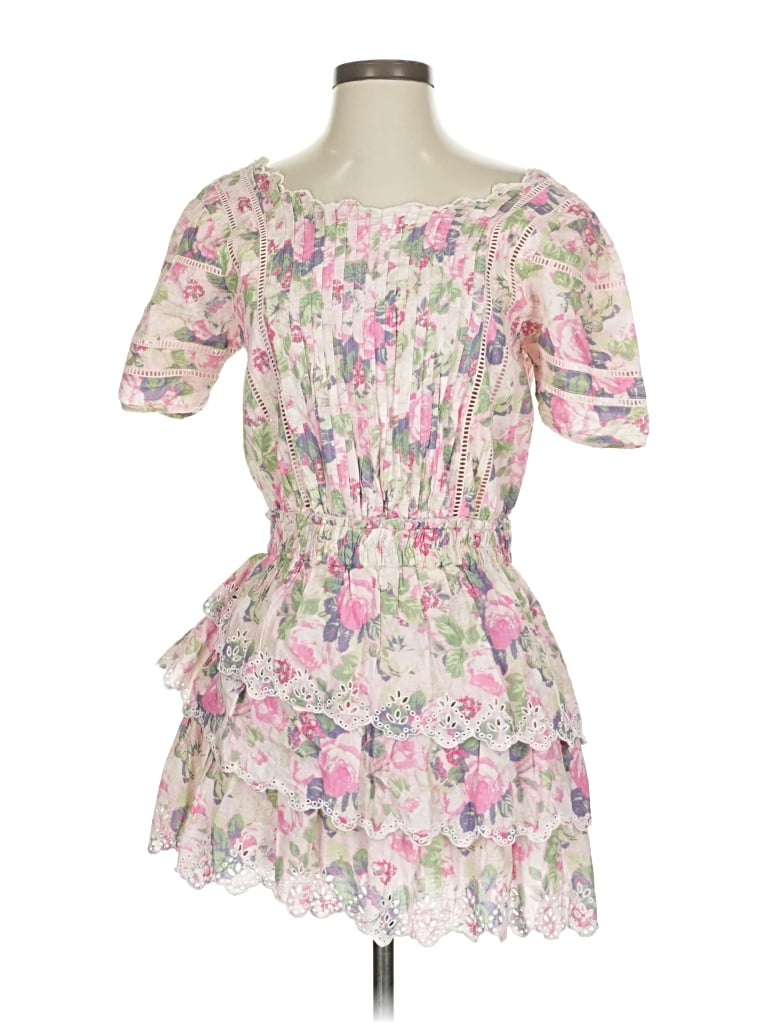 Pre-owned Loveshackfancy Cocktail Dress In Pink