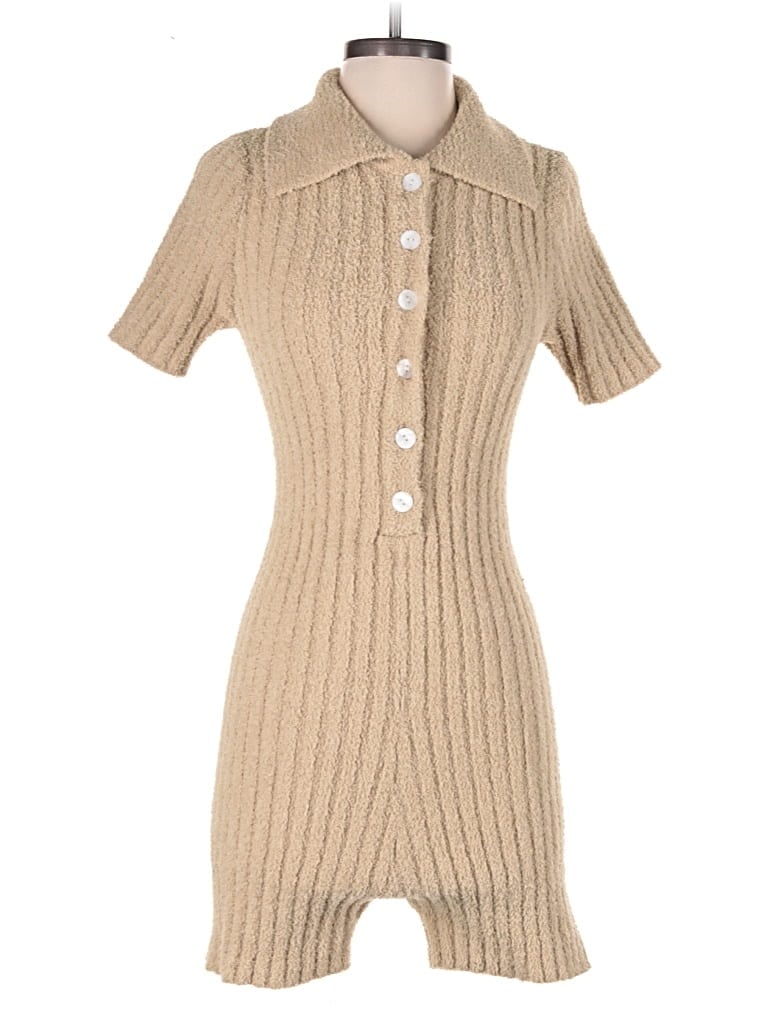 Pre-owned Salty Romper In Brown