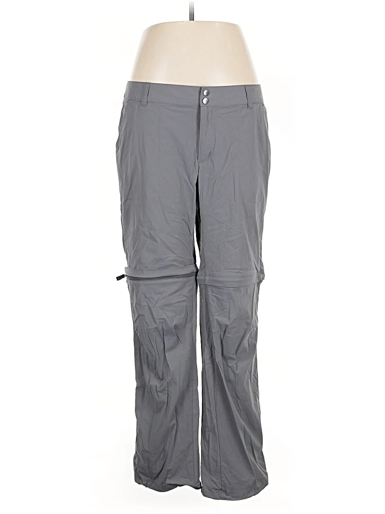 Pre-owned Columbia Casual Pants In Gray