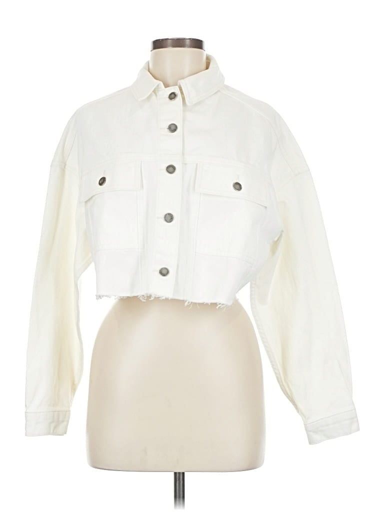 Pre-owned Topshop Jacket In White