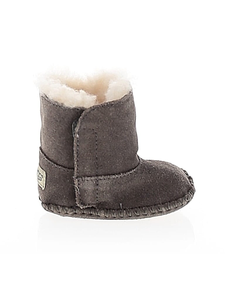Pre-owned Ugg Kids' Ankle Boots In Gray