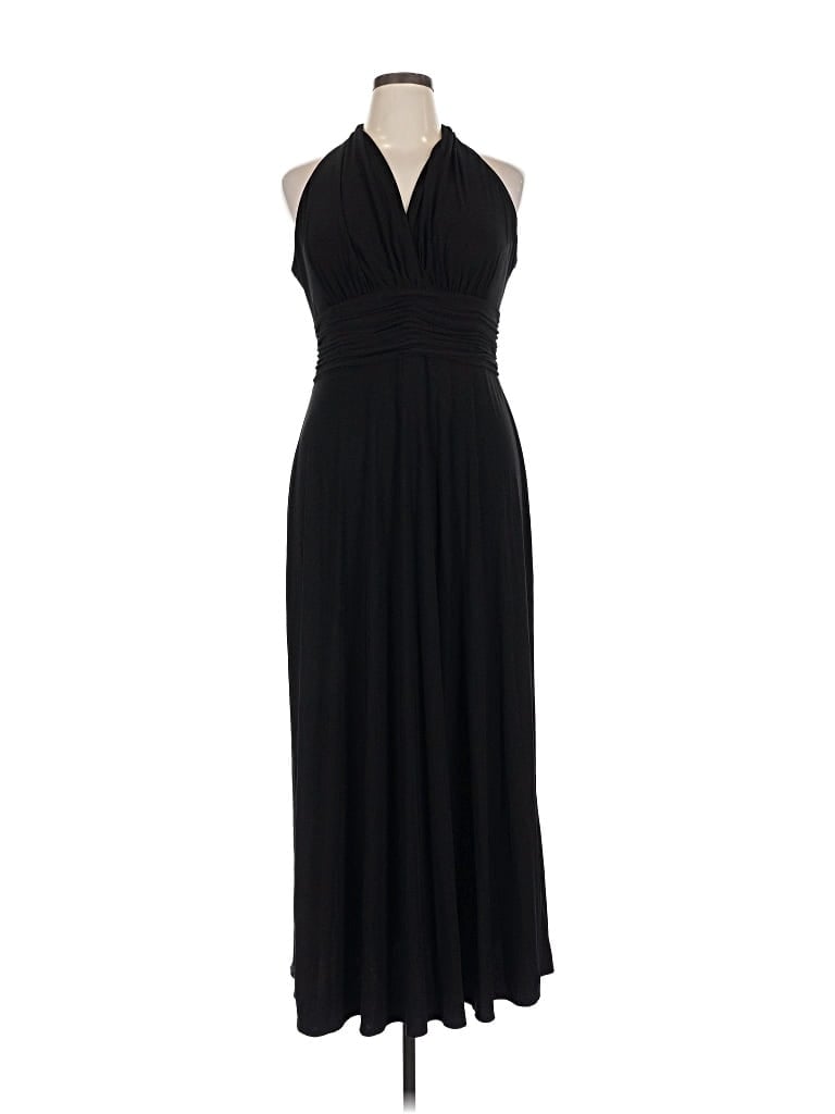 Pre-owned Black Label By Evan Picone Cocktail Dress In Black