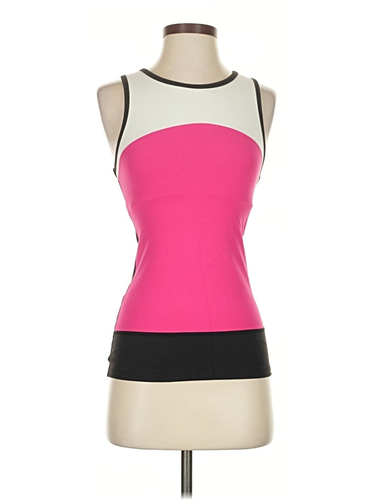 Pre-owned Kate Spade New York Tank Top Pink Strapless Neckline Tops