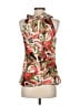 New Directions 100% Polyester Brown Sleeveless Blouse Size S - photo 2