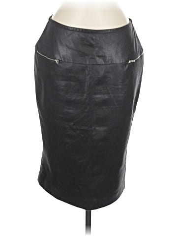Aysha Faux Leather Skirt (view 1)