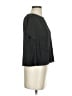 Madewell 100% Polyester Black Short Sleeve Blouse Size XS - photo 4