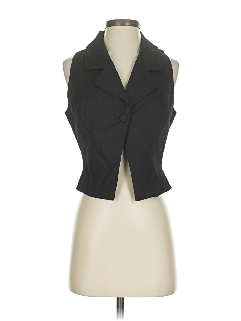 Pre-owned Nakedvice Tuxedo Vest In Black