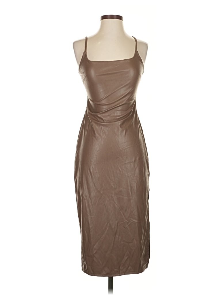 Pre-owned Wild Fable Cocktail Dress In Brown