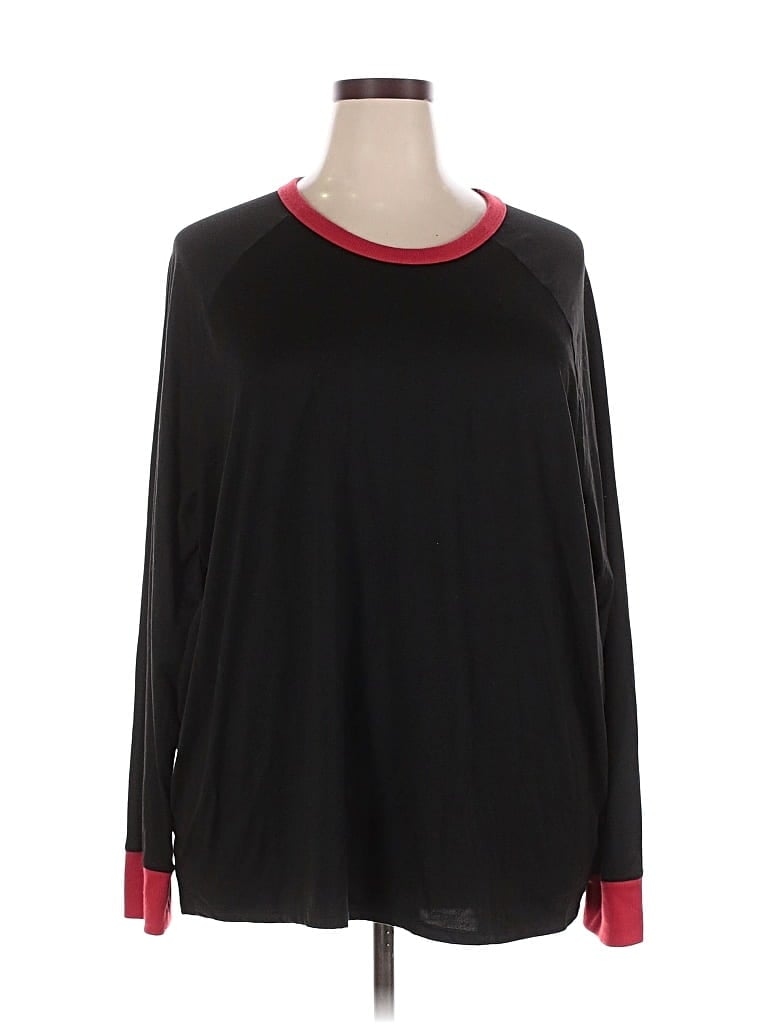 Pre-owned Holiday Time Long Sleeve T-shirt In Black