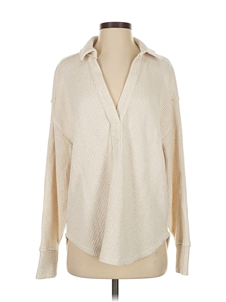 Pre-owned Aerie Pullover Sweater In Brown