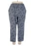 Lands' End Paisley Blue Casual Pants Size 1X - photo 2