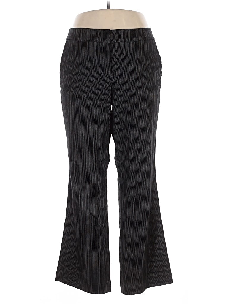 Pre-owned Lane Bryant Dress Pants In Black
