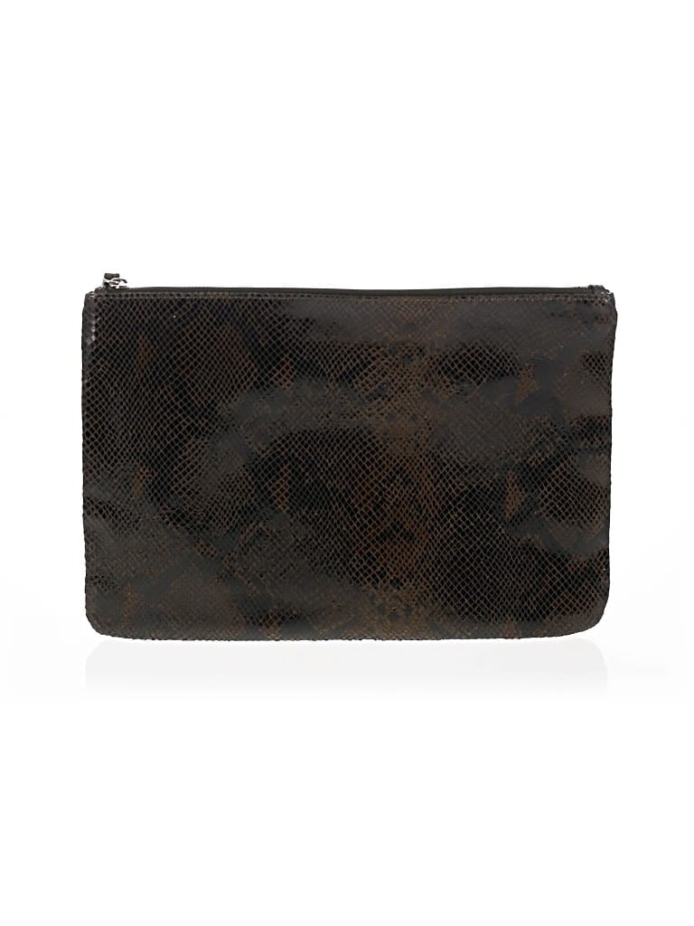 Pre-owned Banana Republic Leather Wristlet In Green