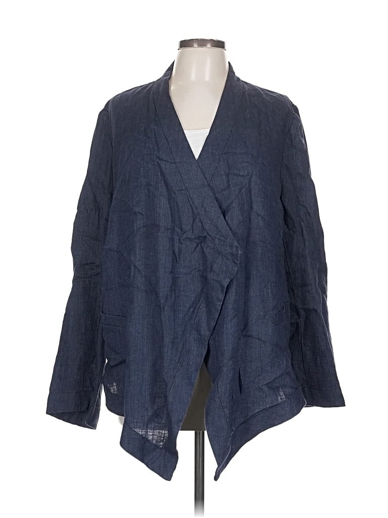 COLDWATER CREEK Pre-owned Blazer Jacket In Blue