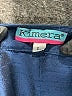 Kimera Color Block Blue Sleeveless Blouse Size L - photo 6