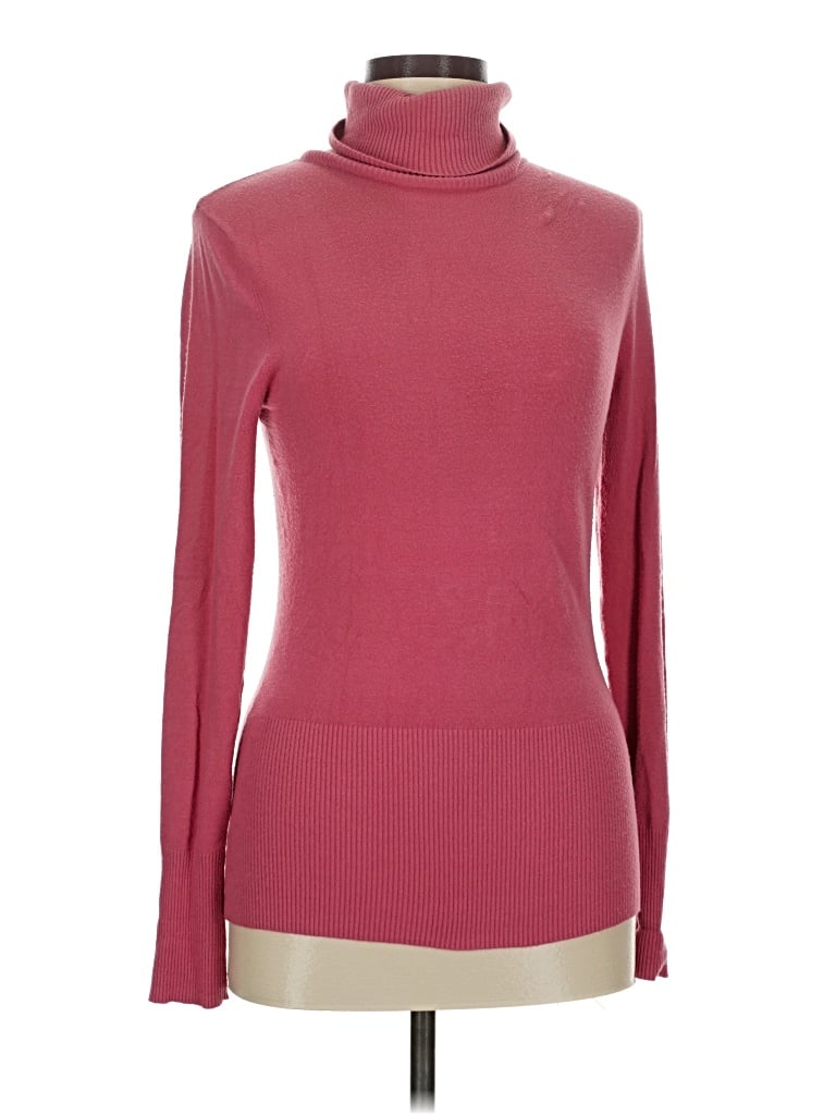 Pre-owned Cabi Turtleneck Sweater In Burgundy
