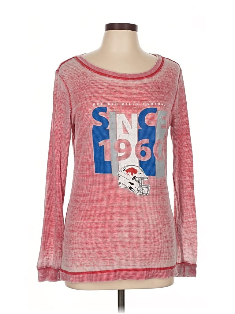 Pre-owned Touch By Alyssa Milano Long Sleeve T-shirt In Red