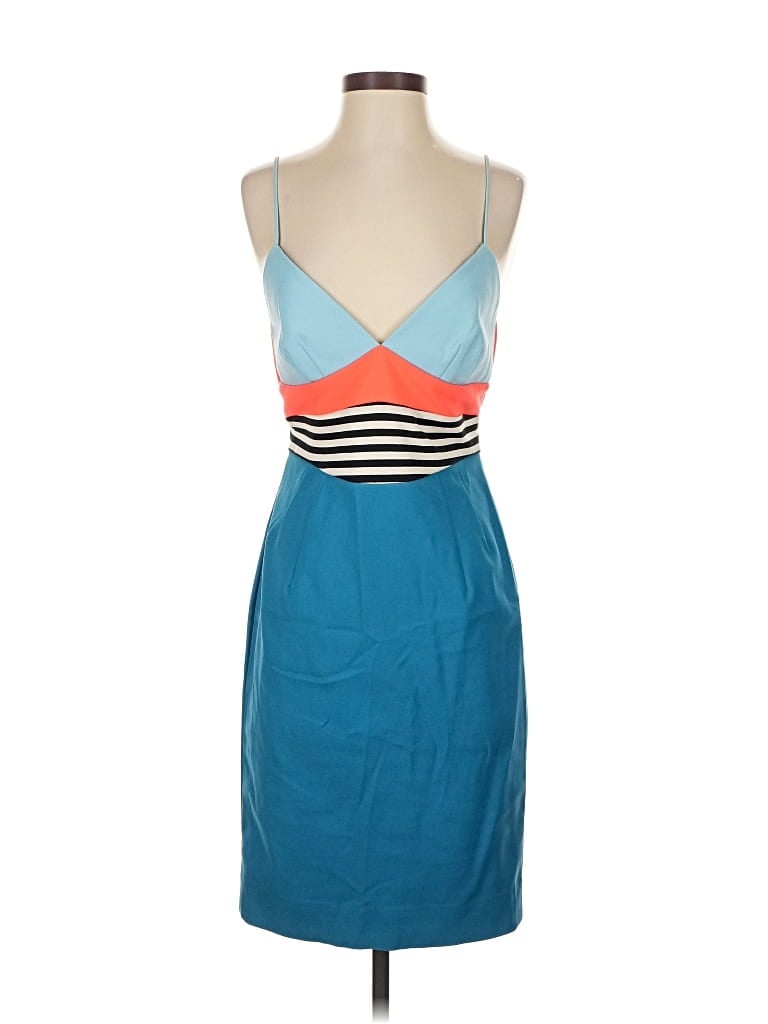 Pre-owned L'agence Cocktail Dress In Blue