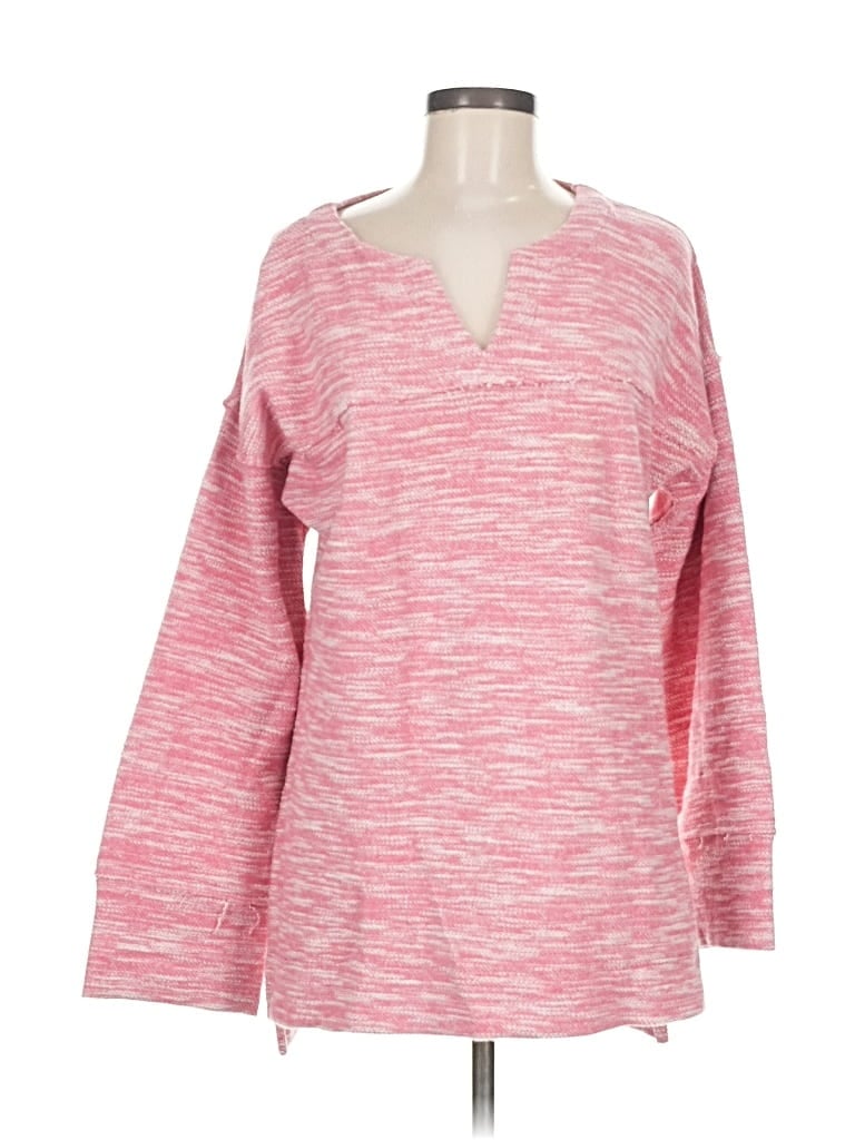 Pre-owned Soft Surroundings Pullover Sweater In Pink
