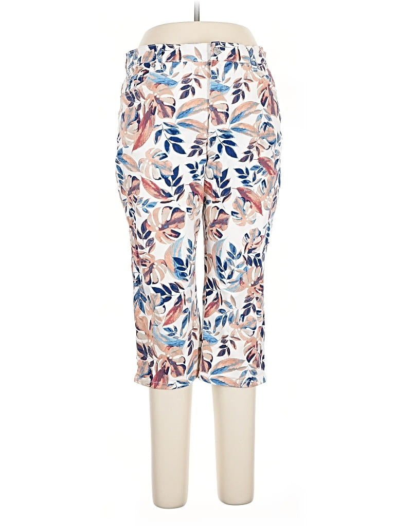 Pre-owned Gloria Vanderbilt Casual Pants In White