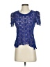 Isabel Lu 100% Other Blue Short Sleeve Top Size XS - photo 1