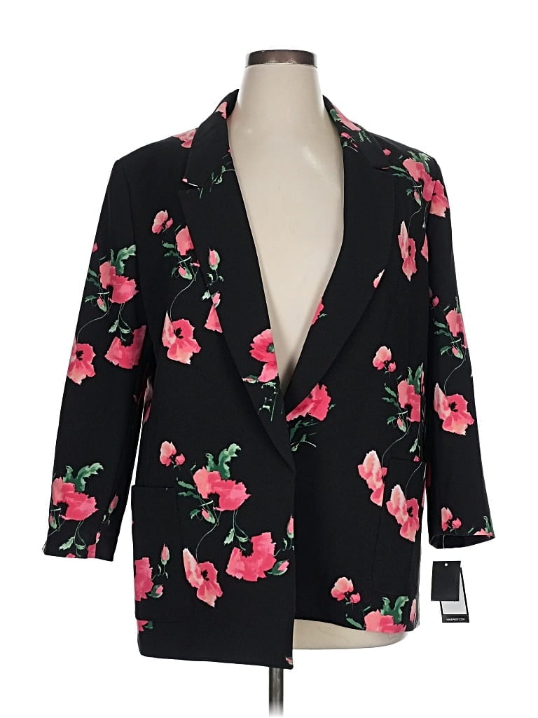 Nine West Blazer Jacket In Black